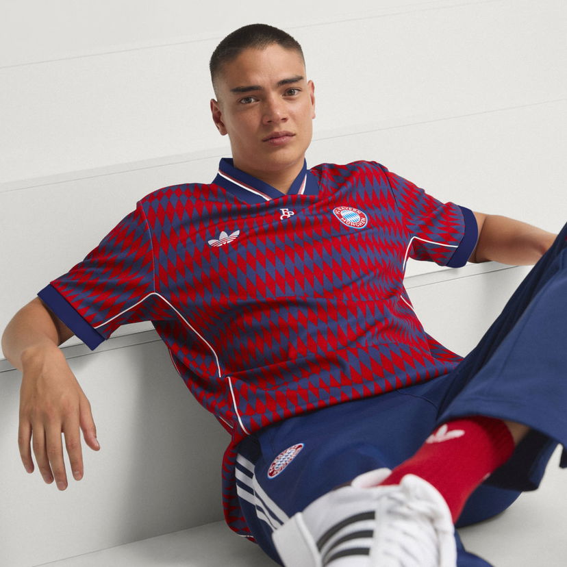 Dres adidas Performance FC Bayern Munich LFSTLR Patterned Polo Jersey Večbarvna | JM9421