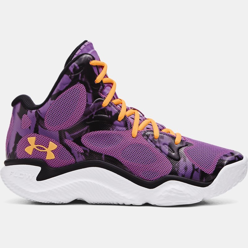 Superge in čevlji Under Armour Unisex Curry Spawn FloTro Basketballschuhe Provence Lila | 3027372-500, 0