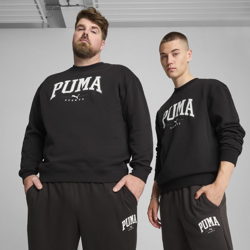 Pulover Puma SQUAD Men's Crewneck Sweatshirt Črna | 681794_01