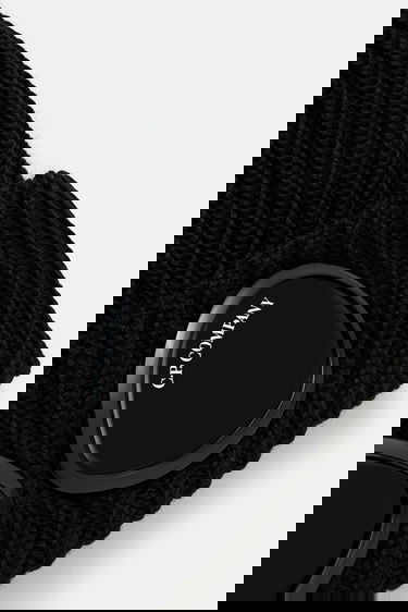 Beanie C.P. Company C.P. Company Goggle Beanie Črna | RFCMAC742A005509A, 2
