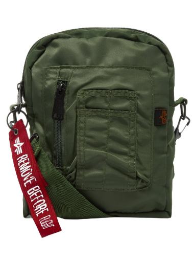 Torba za čez ramo Alpha Industries Crew Carry Bag Zelena | 196924-01