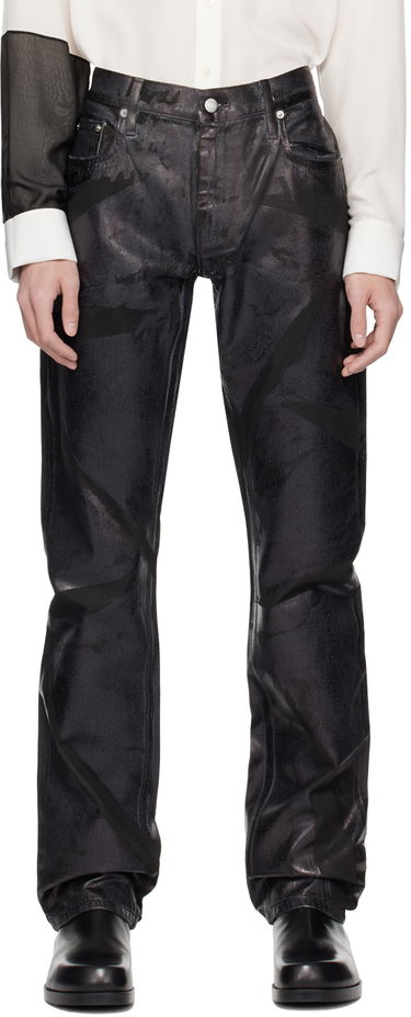 Kavbojke Helmut Lang Helmut Lang Foiled Jeans Črna | O01DM206, 0