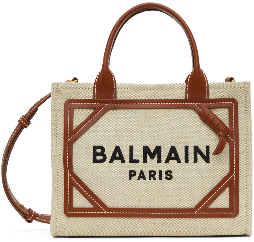 Torbica Balmain B-Army Small Bag Bež | CN1FE809TDCS, 0