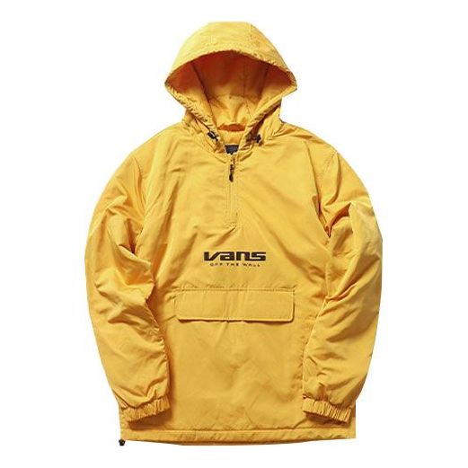 Vetrovka Vans Casual Printing Hooded Anorak Rumena | VN0A4MLB50X