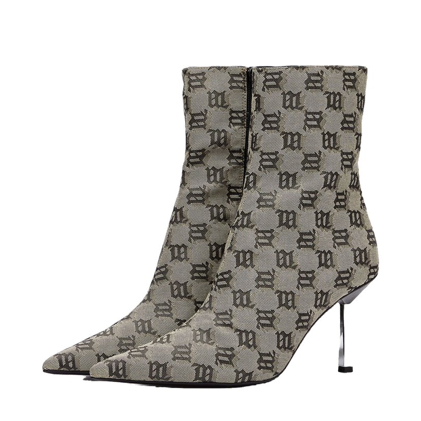 Superge in čevlji MISBHV Sasha Monogram Beige Boots Bež | 122BW927