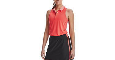 Polo majica Under Armour UA Iso-Chill Sleeveless Oranžna | 1370136-872, 1