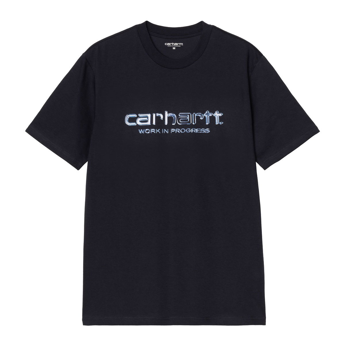 Majica Carhartt WIP Short Sleeve Solar Chrome Script T-Shirt WIP Mornarica | I035205_9, 0