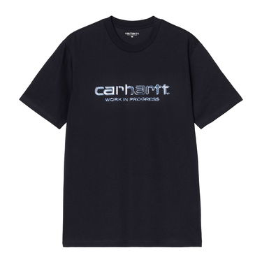 Majica Carhartt WIP Short Sleeve Solar Chrome Script T-Shirt WIP Mornarica | I035205_9, 0
