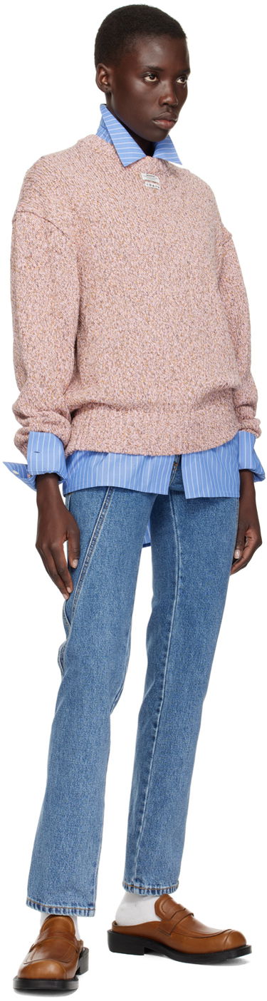 Kavbojke ADER ERROR Curved Seam Jeans Modra | BN01SSJE0108BL, 3