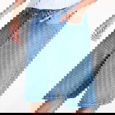 Kratke hlače DAILY PAPER Daily Paper Monogram Denim Shorts Modra | 2513057, 1
