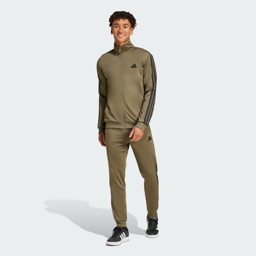 Trenirka adidas Performance 3-Stripes Tracksuit Zelena | JI8854