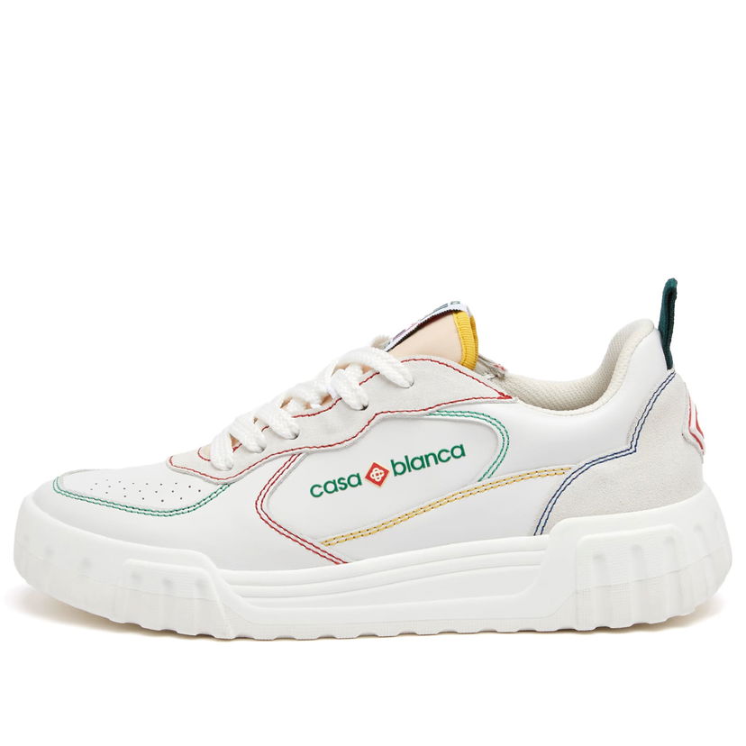 Superge in čevlji Casablanca Court Sneaker W Bela | APS25-SNK-017-02W