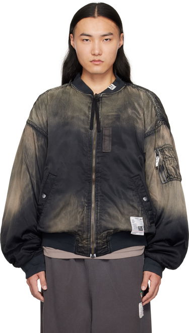 Bomber jakna Maison MIHARA YASUHIRO MIHARA YASUHIRO Distressed Flight Bomber Jacket Črna | J13BL151, 0