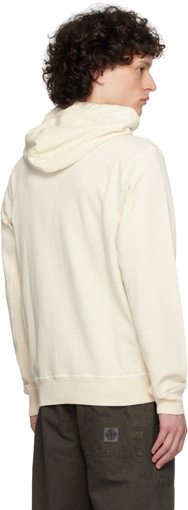 Pulover Stone Island Stone Island Malfilé Fleece Hoodie Bež | K1S15 6100037 S0060, 2