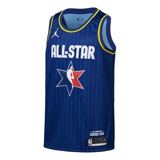 Dres Jordan Jordan NBA All-Star 2020 Chicago Fan Jersey Modra | CJ1059-402