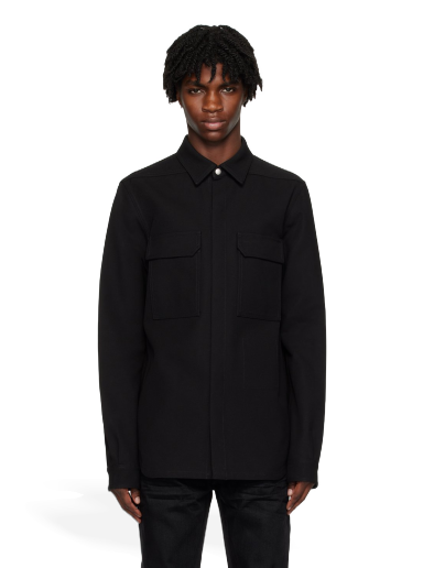 Jakna Rick Owens Outershirt Jacket Črna | RL02C7234 DRC