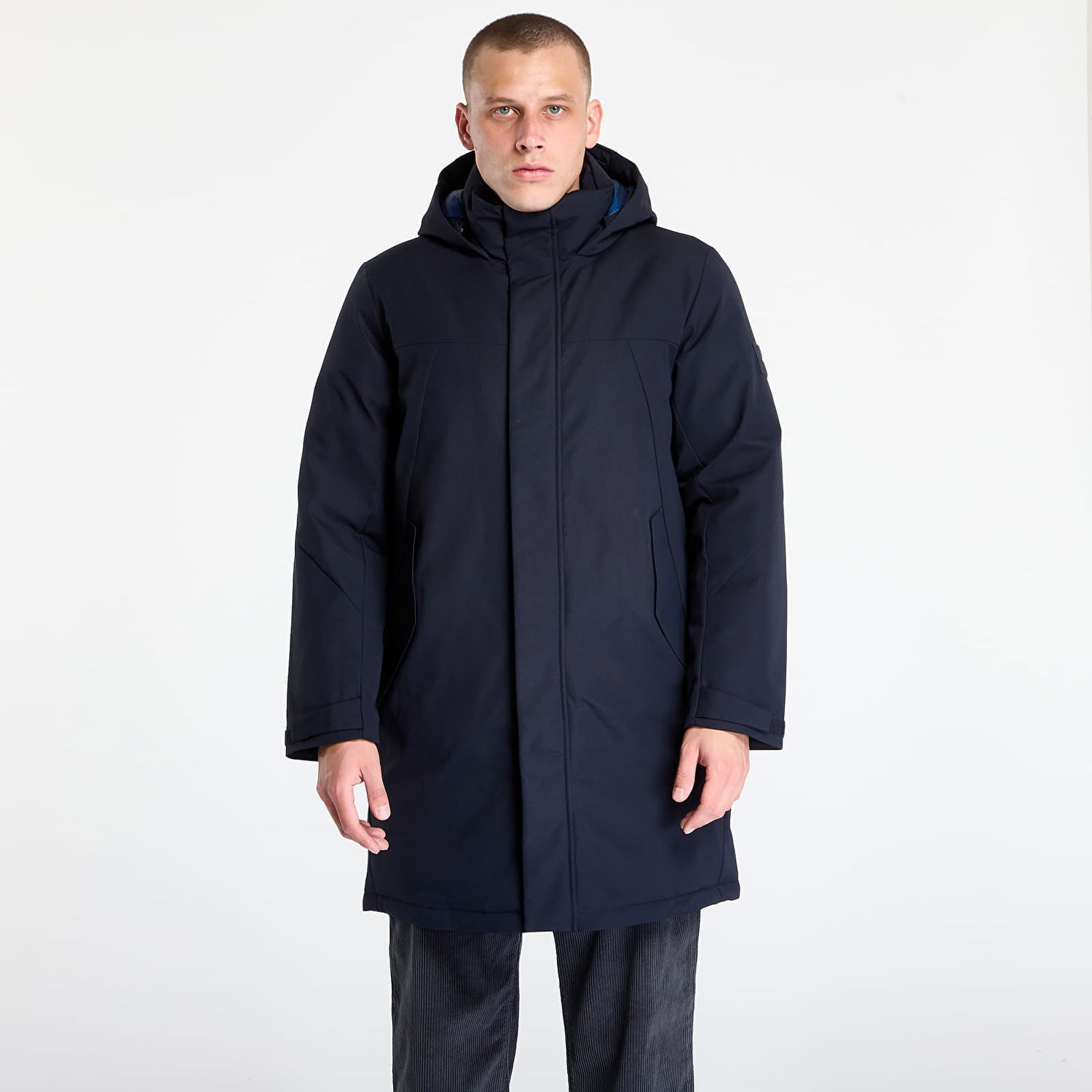 Jakna Tommy Hilfiger Jacket Tech Hooded Padded Parka Desert Sky Mornarica | MW0MW41362-DW5, 0