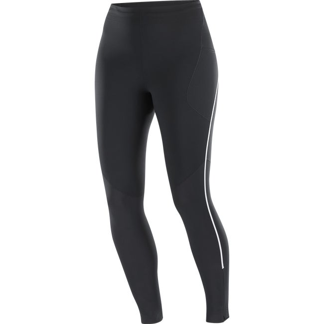 Pajkice Salomon Aero Stow Running Tights Črna | LC2436900, 1
