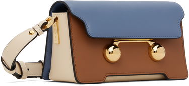 Torba za čez ramo Marni Marni Trunkaroo Mini Leather Shoulder Bag Večbarvna | SBMP0193U1 P6948, 1