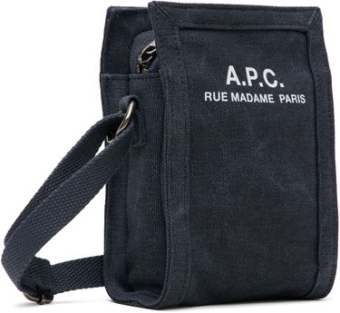 Nahrbtniki in torbe A.P.C. A.P.C. Recuperation Crossbody Phone Pouch Mornarica | COHGV-H61931, 1