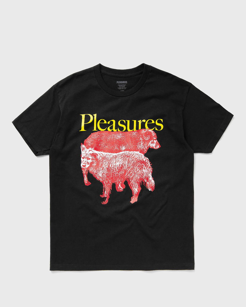Majica Pleasures WET DOGS T-SHIRT Črna | P24SP048-BLACK