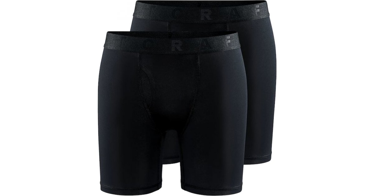 Boksarice Craft Craft Core Dry Boxer Briefs (2 Pack) Črna | 1910439-999000, 1