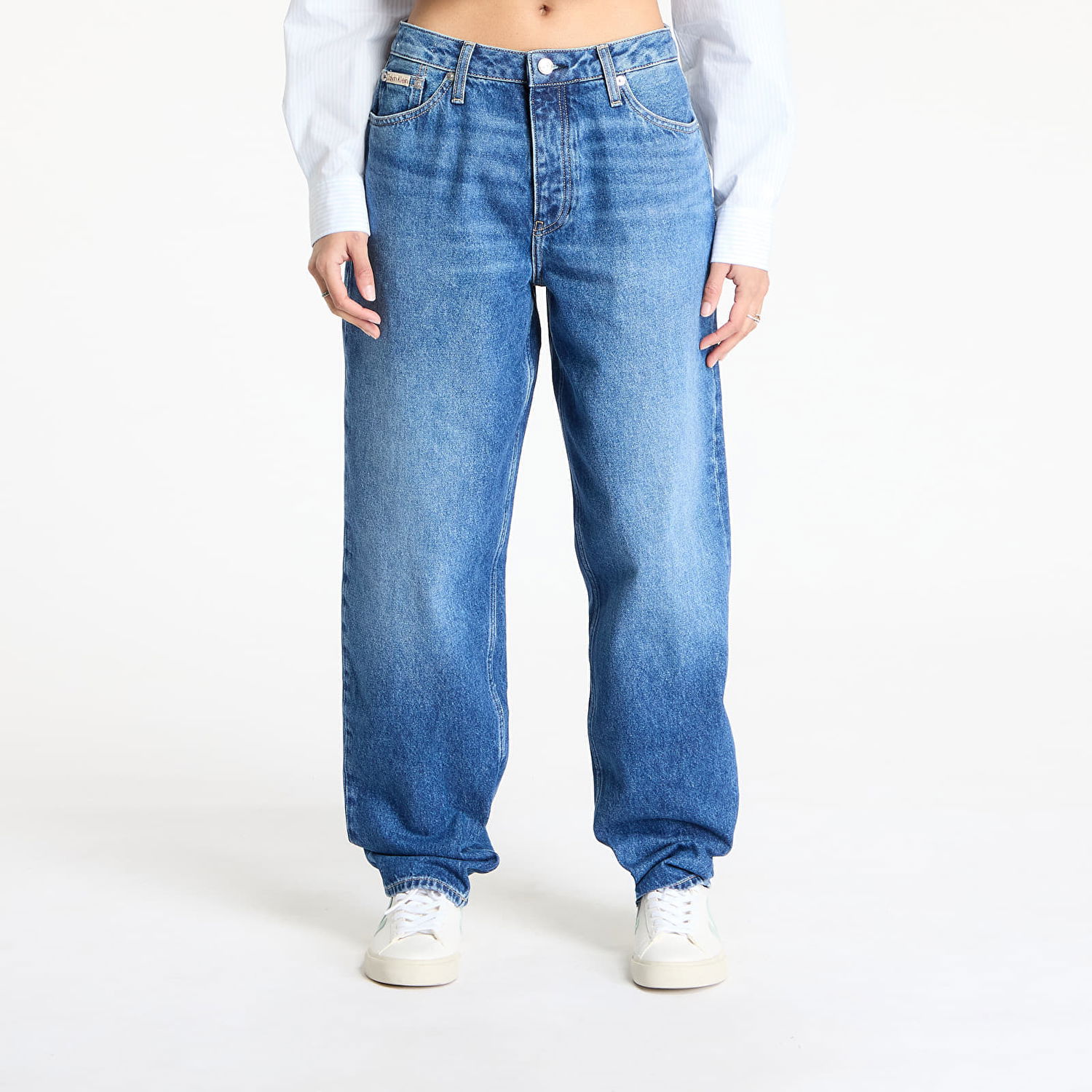 Kavbojke CALVIN KLEIN Calvin Klein Jeans 90'S Loose Jeans Modra | J20J225069 1BJ, 0