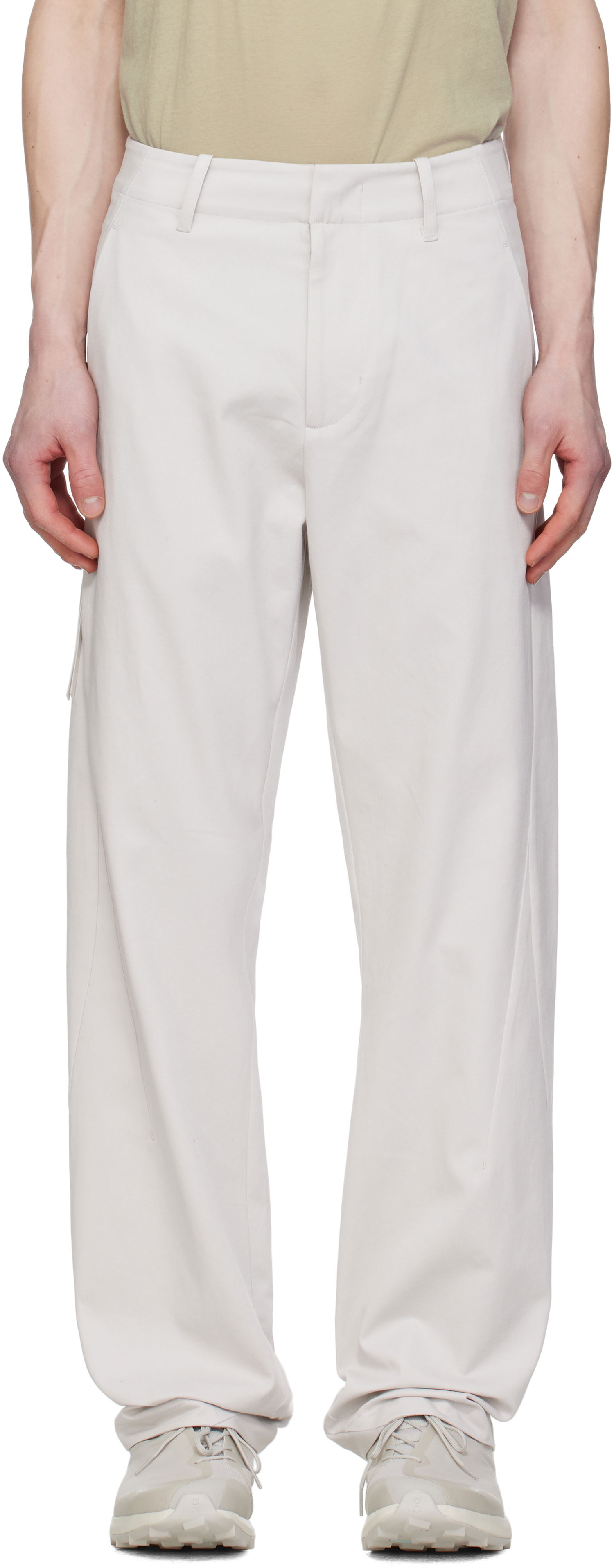 Cargo hlače Post Archive Faction (PAF) PAF 8.0 Right Trousers Bela | 8.0 BTR-LG, 0
