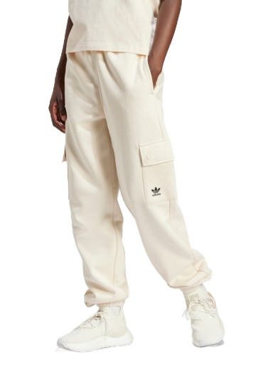 Trenirka adidas Originals Essentials Fleece Cargo Jogger Bež | IR5906
