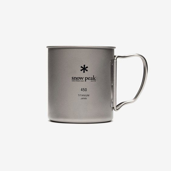 Home decor Snow Peak Titanium Single Cup 450 Kovinski | MG-143