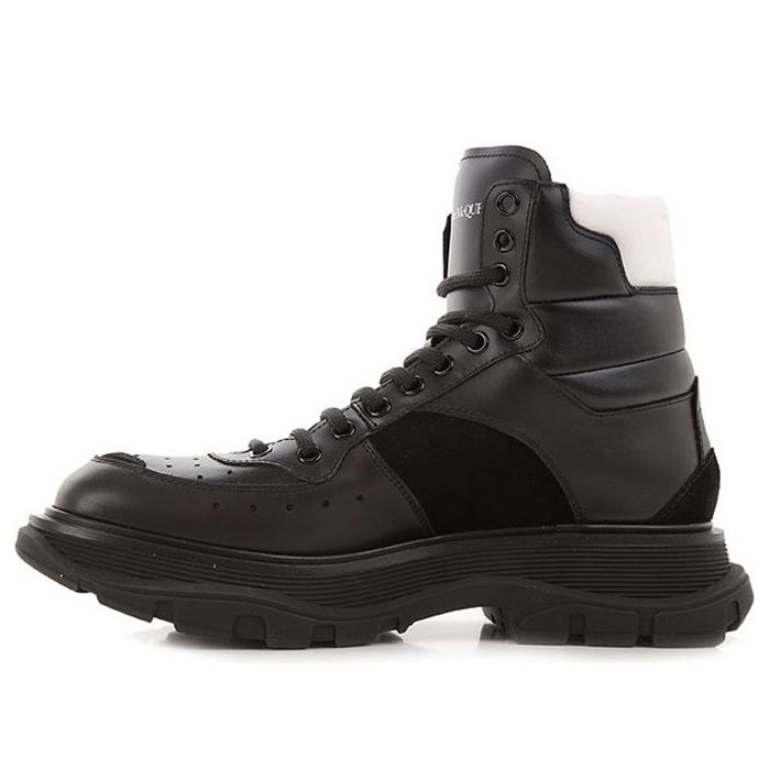 Superge in čevlji Alexander McQueen Alexander McQueen Ankle Boots Črna | 627221WHRH61071