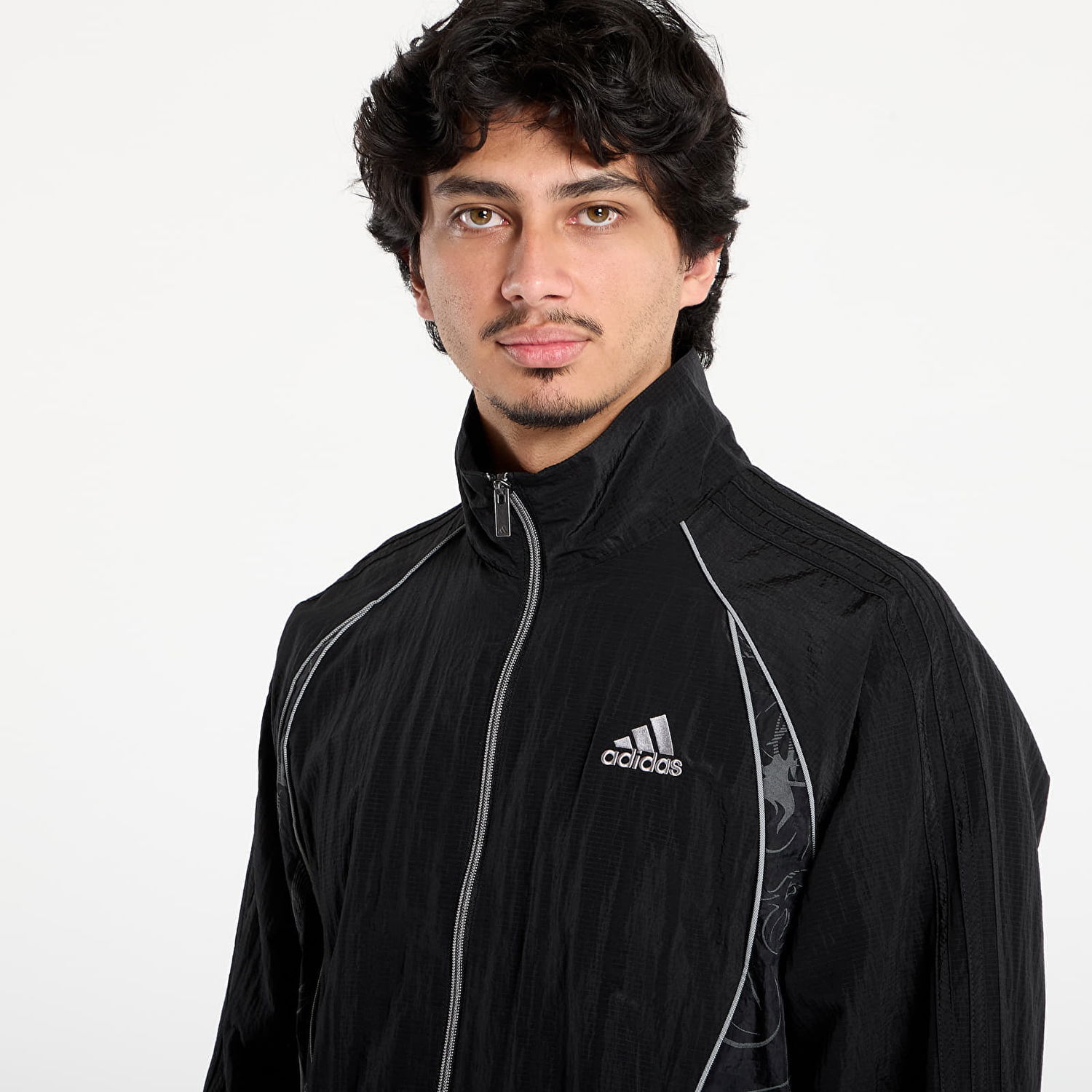 Vetrovka adidas Performance Adilenium Season 4 Teamgeist Track Jacket Črna | KF8519, 1