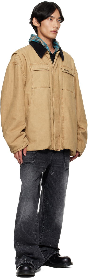 Jakna We11done We11done Washed Work Jacket Bež | WD-JP2-25-070-U-BG, 3