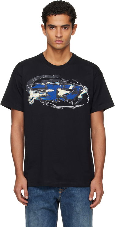 Majica Diesel Graphic Print T-shirt Črna | A19571-0PLAT-9XX, 0