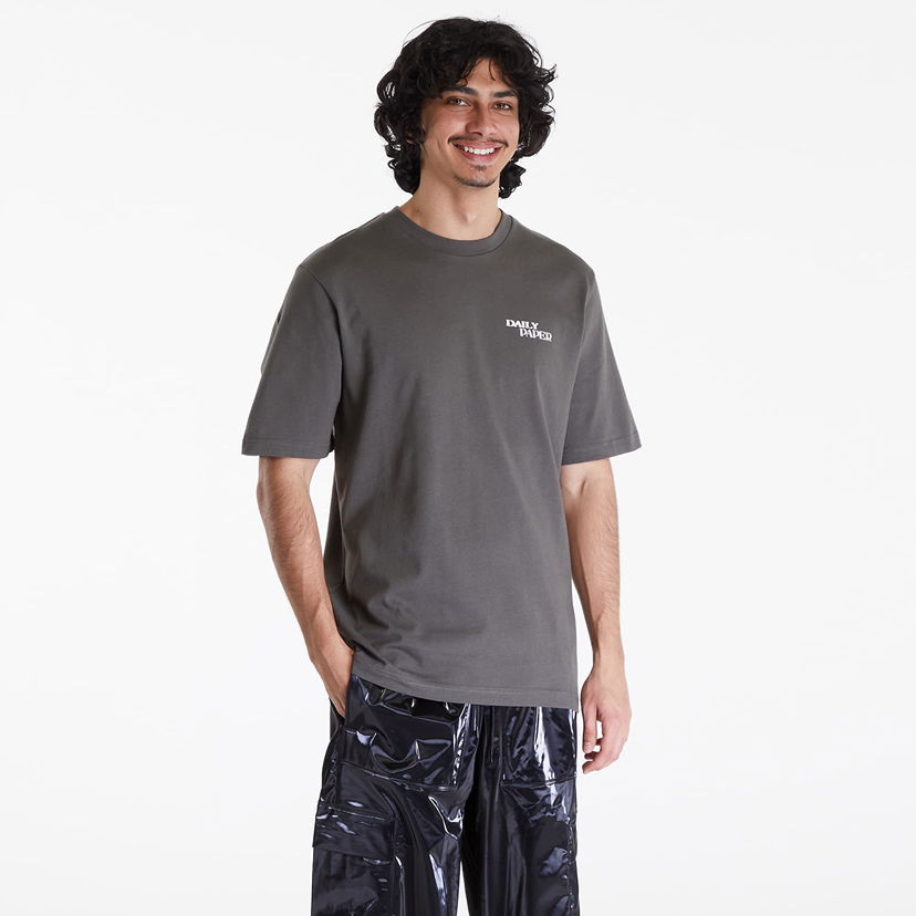 Majica DAILY PAPER Hand In Hand Short Sleeve Tee Siva | 2411102