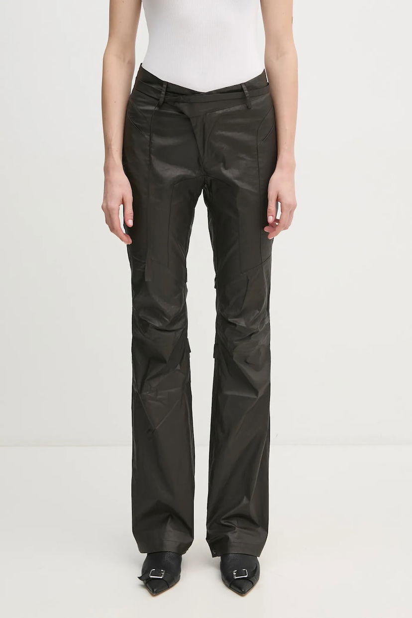 Hlače Ottolinger Ottolinger Deconstructed Flared Pants Črna | 2209080105