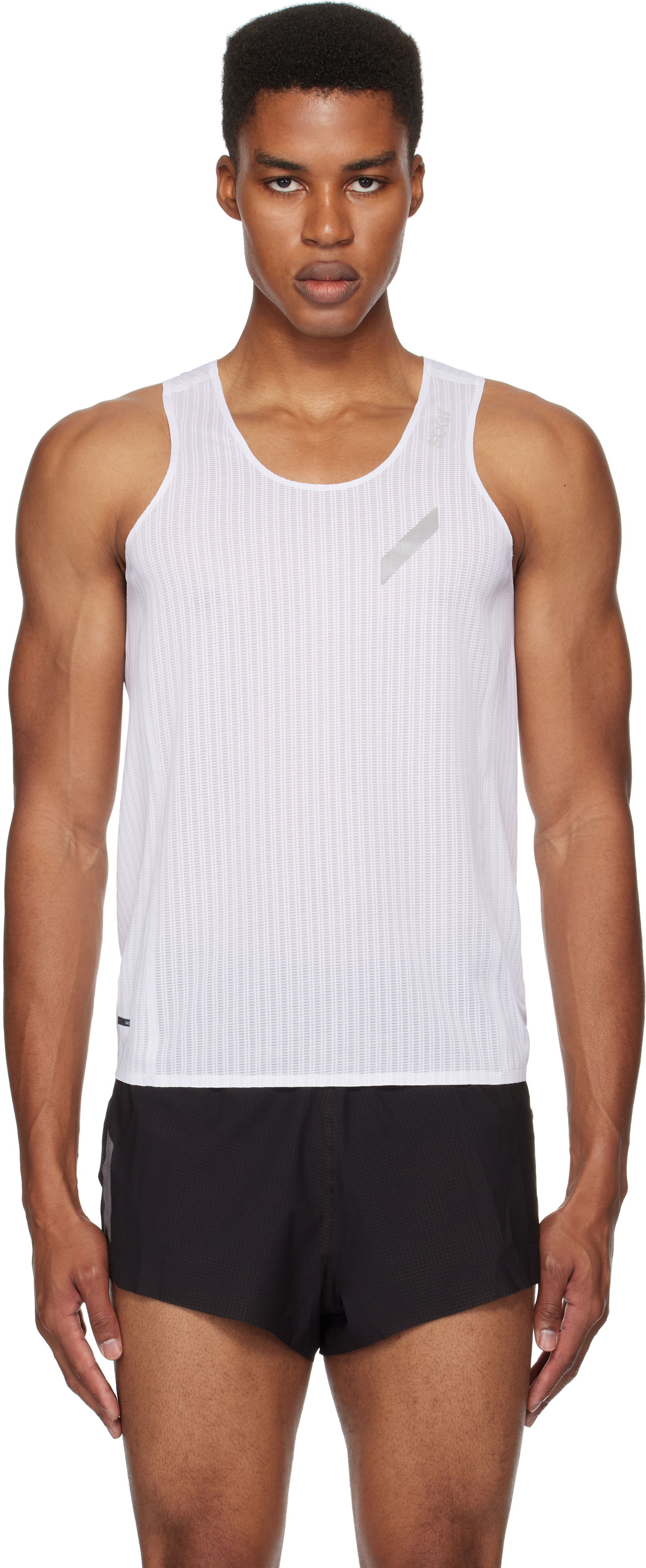 Majica brez rokavov Soar Running Soar Race Running Tank Top Bela | SV1M-W, 0