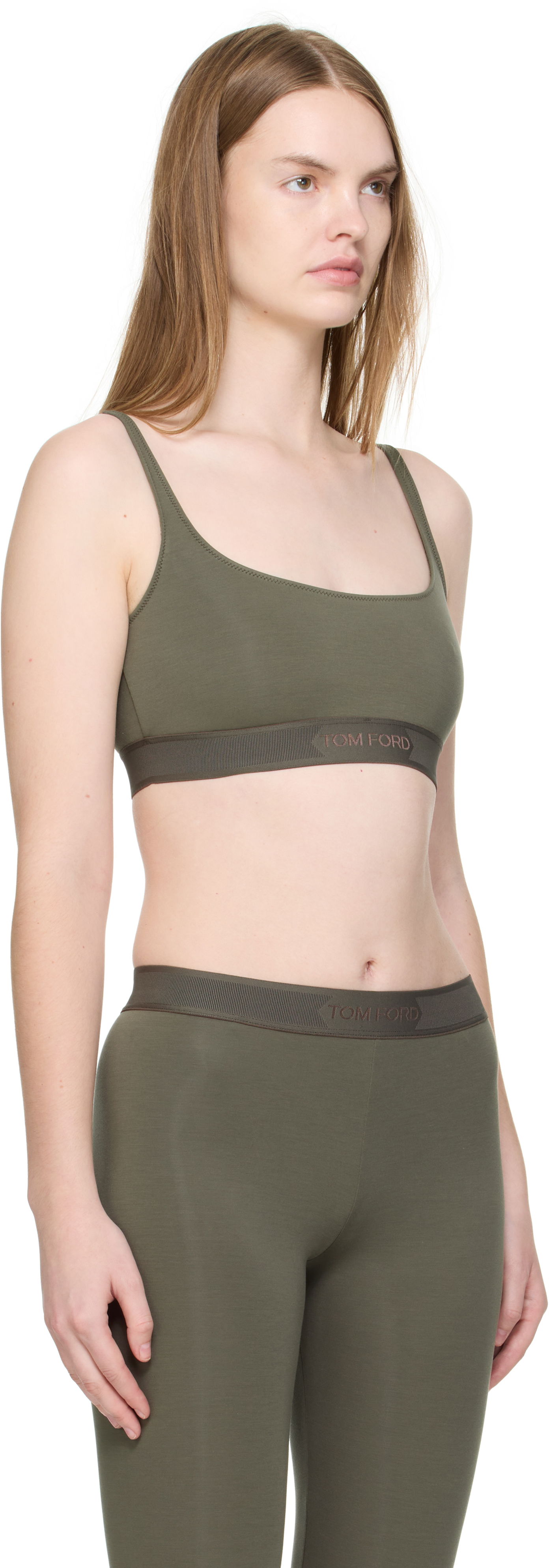 Modrček Tom Ford Tom Ford Signature Bralette Zelena | BRJ016-JEX166, 1