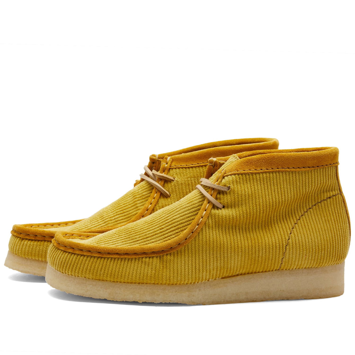 Superge in čevlji Clarks Mayde Wallabee Boot Rumena | 26173012, 0