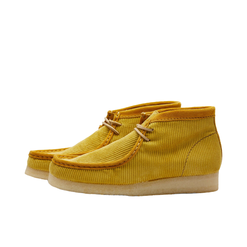 Superge in čevlji Clarks Mayde Wallabee Boot Rumena | 26173012