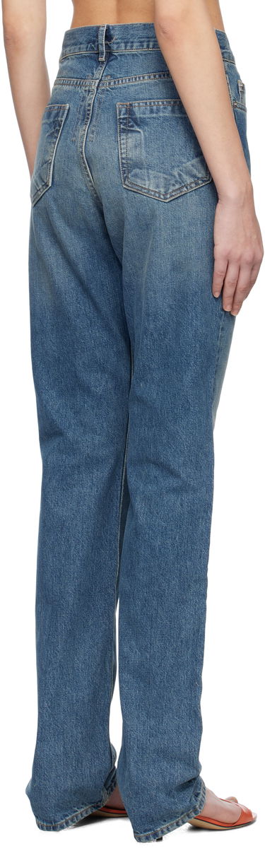 Kavbojke Rick Owens Rick Owens DRKSHDW Hollywood Granbury Jeans Modra | DS01E3315 DWB, 2