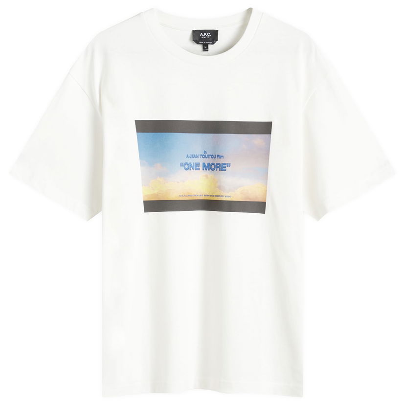 Majica A.P.C. Leo T-Shirt Bela | COHBU-H26406-AAB