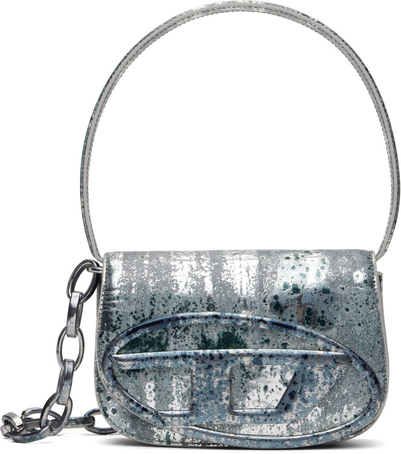 Torba za čez ramo Diesel 1DR Metallic Shoulder Bag Kovinski | X08396 P8037