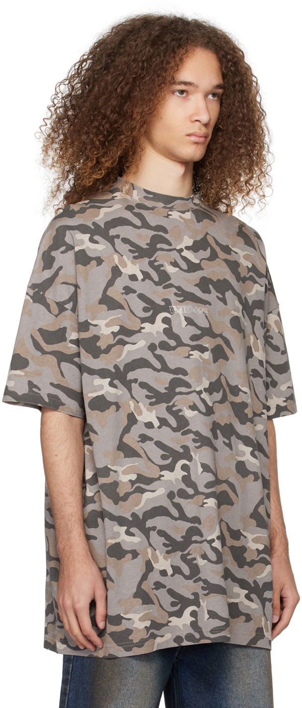 Majica We11done We11done Camo Oversized T-Shirt Siva | WD-TT0-24-793-U-GY, 1