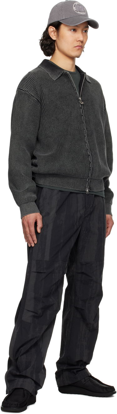 Hlače Solid Homme Solid Homme String Detail Trousers Črna | S251PT31, 3