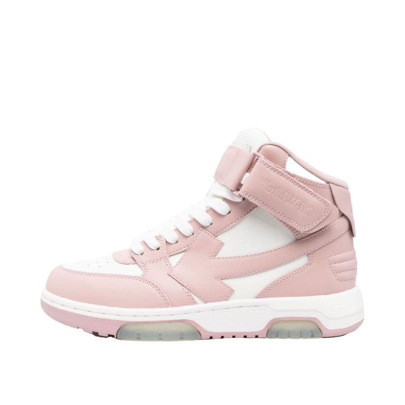 Superge in čevlji Off-White Out Of Office Mid Top "White Pink" W Roza | OWIA275C99-LEA002-0130