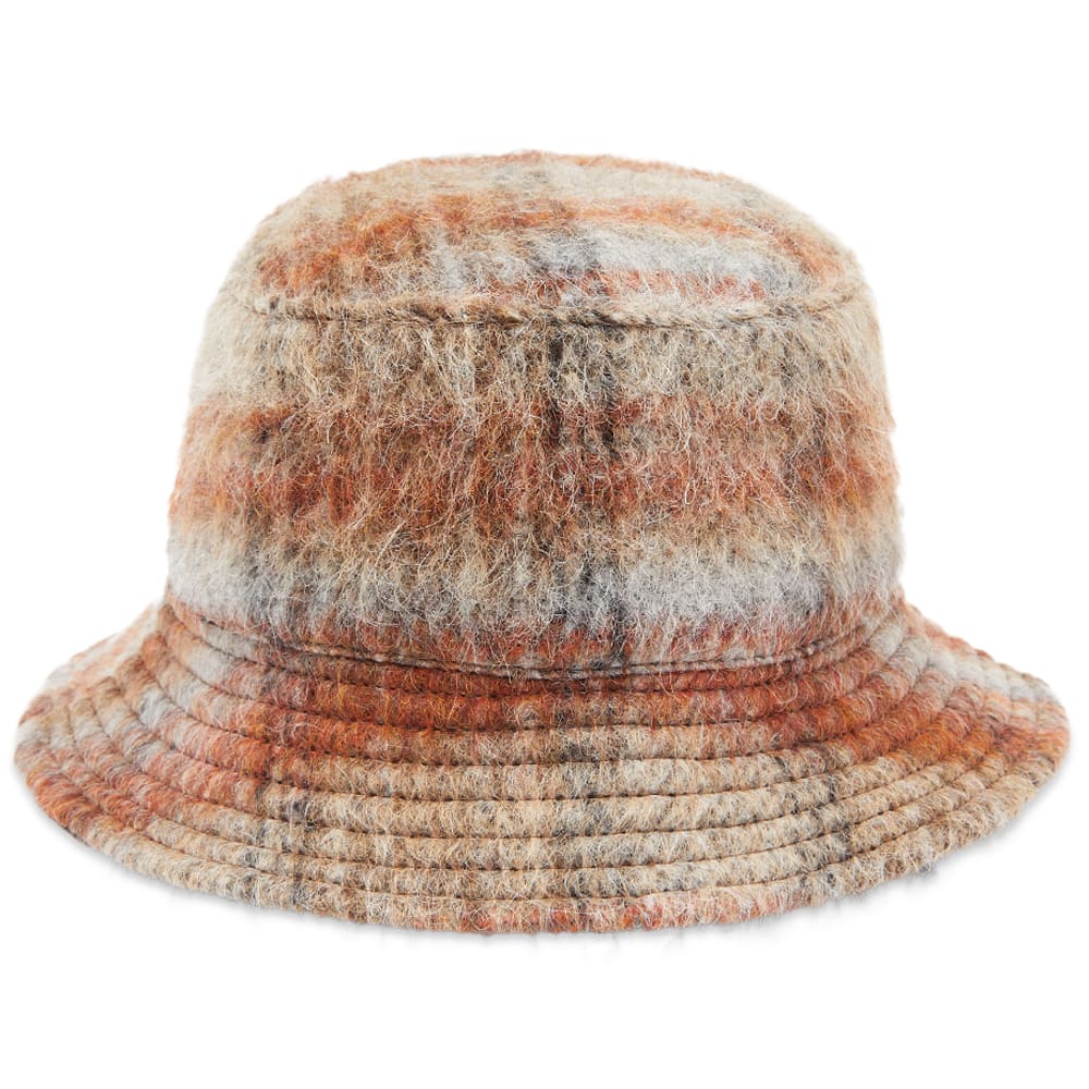 Klobuk OUR LEGACY Check Alpaca Bucket Hat Večbarvna | A4228BBC, 0