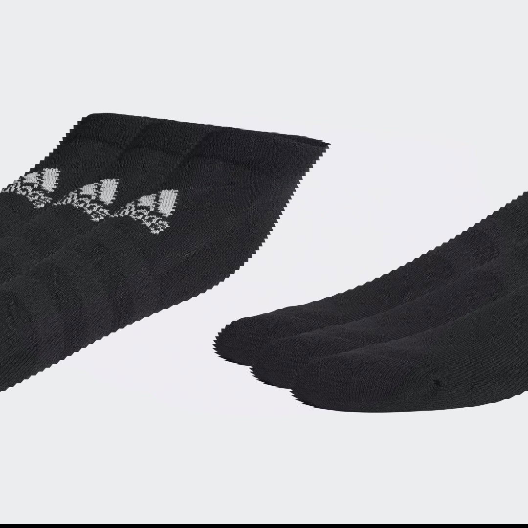 Nogavice adidas Performance Cushioned Low-Cut Socks (3 Pairs) Črna | GC7304, 0