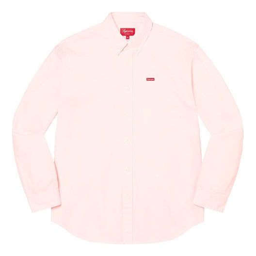 Srajce Supreme Small Box Button-Up Shirt Roza | SUP-SS23-020