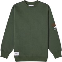 Pulover WTAPS 18 VUA Crew Sweat Zelena | 232ATDT-CSM18-GR, 1